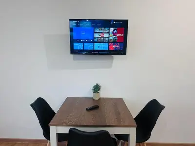 Telewizja i/lub zestaw kina domowego w obiekcie Apartamenty przy Galerii
