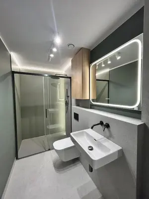 Łazienka w obiekcie Apartamenty Polna Park