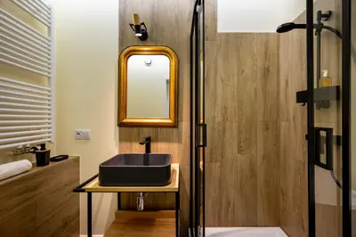 Łazienka w obiekcie RentPlanet - Apartament Brzoskwiniowa