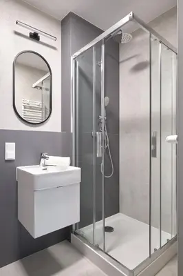 Łazienka w obiekcie Aparthotel Symphony Krakowska 35