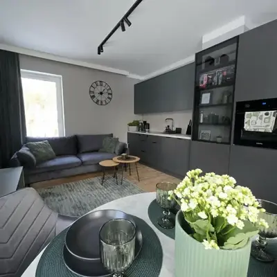Apartament Zielony Loft Kudowa Zdrój z parkingiem w garażu