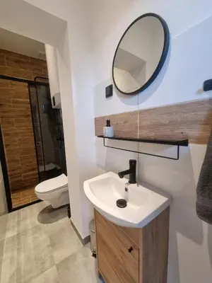 Łazienka w obiekcie Apartament KB