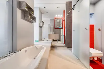 Łazienka w obiekcie Ofiar Oświęcimskich 21 by Homeprime
