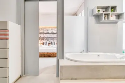 Łazienka w obiekcie Ofiar Oświęcimskich 21 by Homeprime