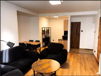 Część wypoczynkowa w obiekcie Apartament na Rynku