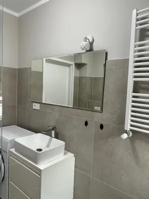 Łazienka w obiekcie Apartament Grafitowy