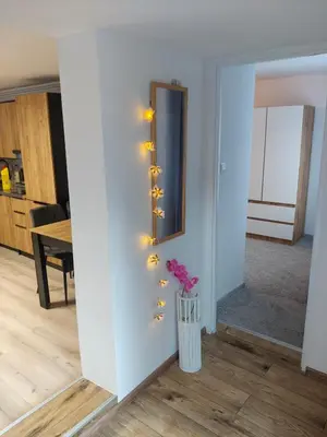 Plan piętra w obiekcie Apartament z ogrodem Poranna Rosa