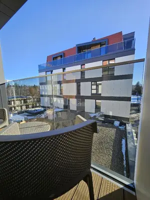 Balkon lub taras w obiekcie Polanica Park-LAGUNA-SPA-212