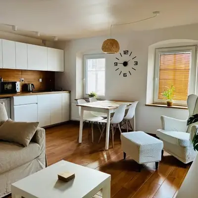 Słoneczny apartament z sauną