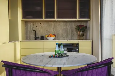 Napoje w obiekcie Apartamenty z jacuzzi i widokiem na Odrę - Boulevard Drobnera