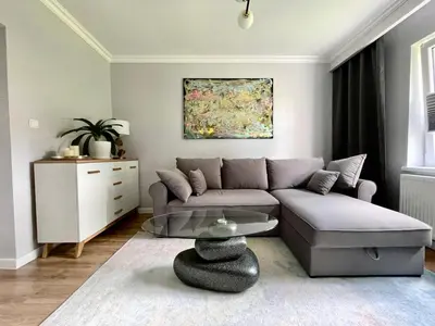 Część wypoczynkowa w obiekcie Apartament Między Szczytami