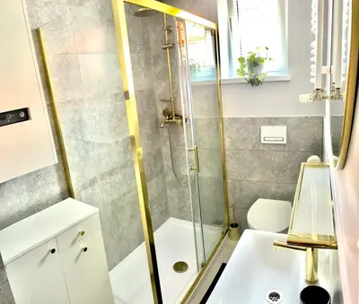 Łazienka w obiekcie Apartament Między Szczytami