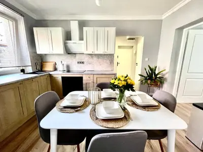 Kuchnia lub aneks kuchenny w obiekcie Apartament Między Szczytami