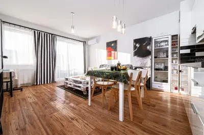 Kuchnia lub aneks kuchenny w obiekcie Kleczków Apt - 50m2, Parking, Balcony - by Rentujemy