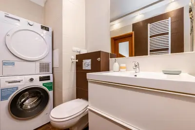 Łazienka w obiekcie Kleczków Apt - 50m2, Parking, Balcony - by Rentujemy
