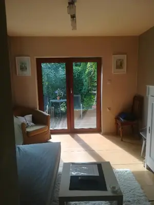 Część wypoczynkowa w obiekcie Marlove Apartment Wrocław