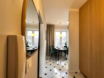 Plan piętra w obiekcie Stylowy retro apartament w sercu Wrocławia