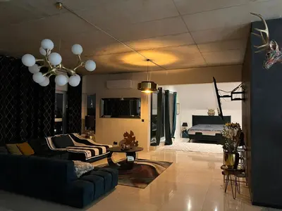 Telewizja i/lub zestaw kina domowego w obiekcie Apartment Premium 160 m Business and City Break