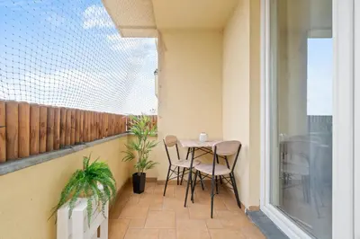 Balkon lub taras w obiekcie Balonowa 43 by Homeprime