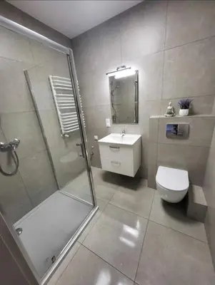 Łazienka w obiekcie Bee happy apartament Kępno