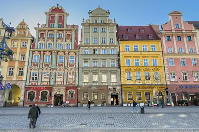 Widok na miasto Wrocław z tego apartamentu