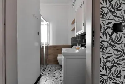 Łazienka w obiekcie Comfort & Modern Apartment Studio by Market Square with AC AS HOME S4