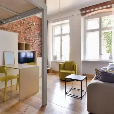 Comfort & Modern Apartment Studio by Market Square with AC AS HOME S4