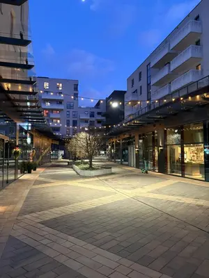 Budynek, w którym mieści się apartament