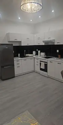 Kuchnia lub aneks kuchenny w obiekcie Apartament Piłsudskiego
