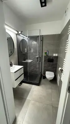 Łazienka w obiekcie Apartament z balkonem Jaworska