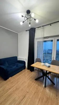 Część wypoczynkowa w obiekcie Apartament z balkonem Jaworska