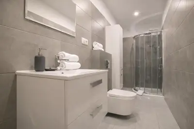 Łazienka w obiekcie Apartament Warszawska 11