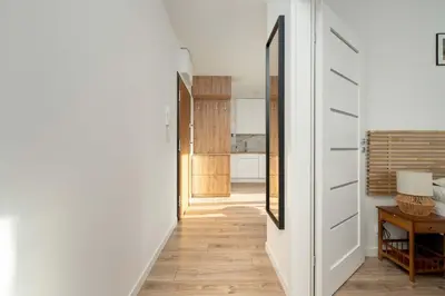 Plan piętra w obiekcie Cosy Apartment with Balcony by Noclegi Renters