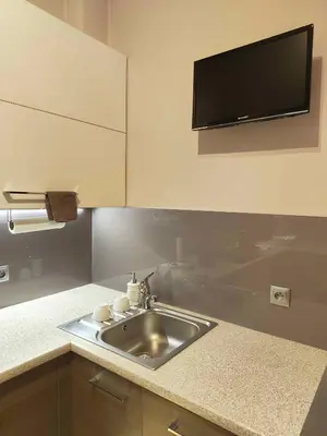 Kuchnia lub aneks kuchenny w obiekcie Wrocław Loftline Apartment - Ołbin