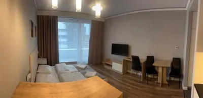 Telewizja i/lub zestaw kina domowego w obiekcie OVO Apartament 556