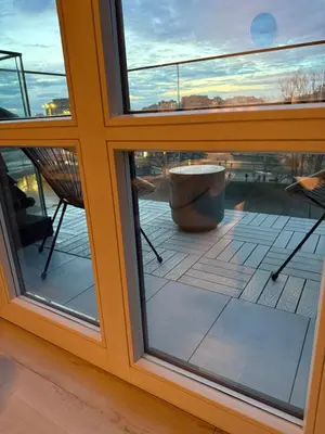 Balkon lub taras w obiekcie Mieszkanie Stare Miasto-Rynek 500 m