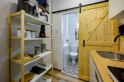 Łazienka w obiekcie RentPlanet - Studio Zdrowa