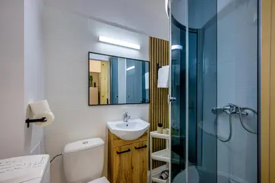 Łazienka w obiekcie RentPlanet - Studio Zdrowa