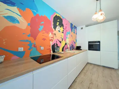 Kuchnia lub aneks kuchenny w obiekcie Jesionowa Spacious Apartment by BookingHost