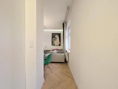 Plan piętra w obiekcie Rozbrat Green Point Apartment by BookingHost