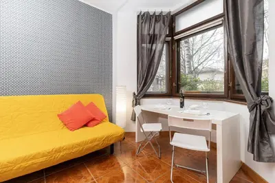 Część wypoczynkowa w obiekcie Wroclaw Old Town Cozy Microapartaments Podwale by Noclegi Renters