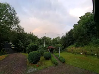 Ogród w obiekcie Rancho U Bodzia