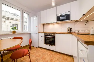 Kuchnia lub aneks kuchenny w obiekcie Old Town Square Apt - Balcony, Top Location - by Rentujemy