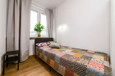 Łóżko lub łóżka w pokoju w obiekcie Old Town Square Apt - Balcony, Top Location - by Rentujemy
