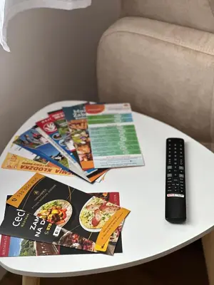 Część wypoczynkowa w obiekcie Apartament SŁONECZNY