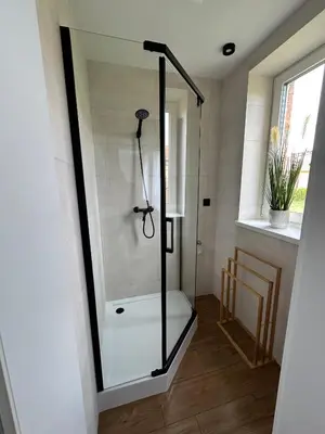 Łazienka w obiekcie Apartament SŁONECZNY