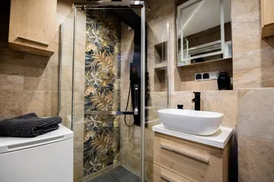 Łazienka w obiekcie Apartament Stacja Komfort