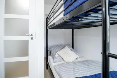 Łóżko lub łóżka w pokoju w obiekcie Apartament Stacja Komfort