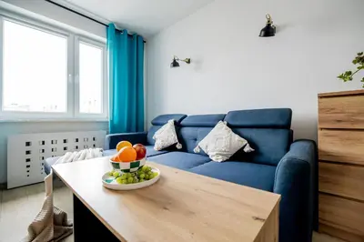 Część wypoczynkowa w obiekcie Apartament Stacja Komfort