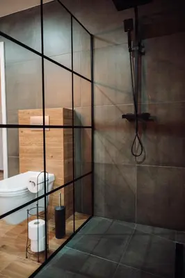 Łazienka w obiekcie Apartament Damian